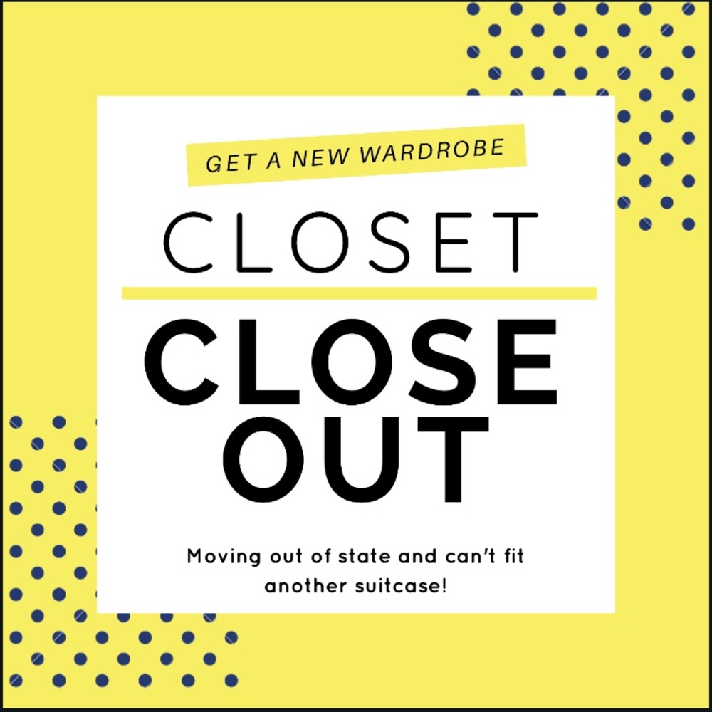 CLOSET CLOSEOUT!🌴✨🎉